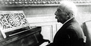 Fauré aan het orgel
